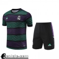 Tute Calcio T Shirt Real Madrid verde porpora Uomo 23 24 TG799