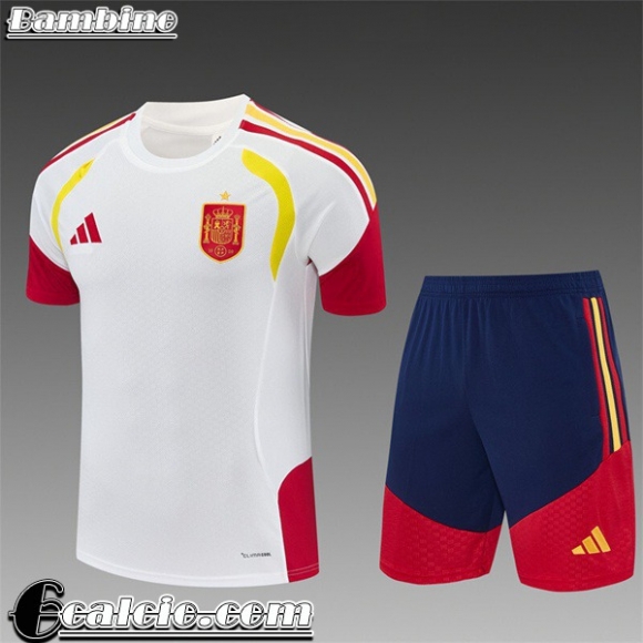 Spagna kit: maglietta a maniche senza Bambini 26-27 H897