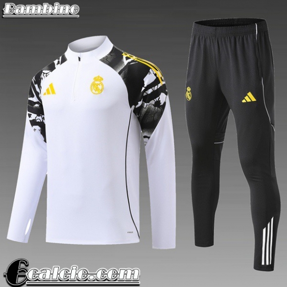 Real Madrid kit: Tute Calcio Bambini 26-27 C1036 Real Madrid kit: Tute Calcio Bambini 26-27 C1036