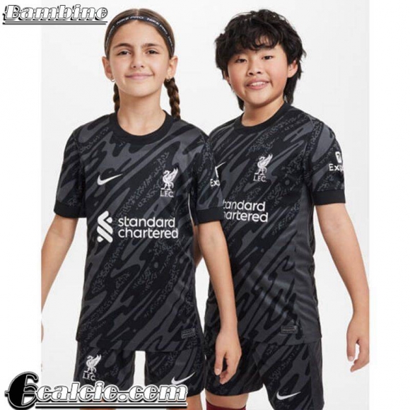 Maglie Calcio Liverpool Gardiens De But Bambini 24 25