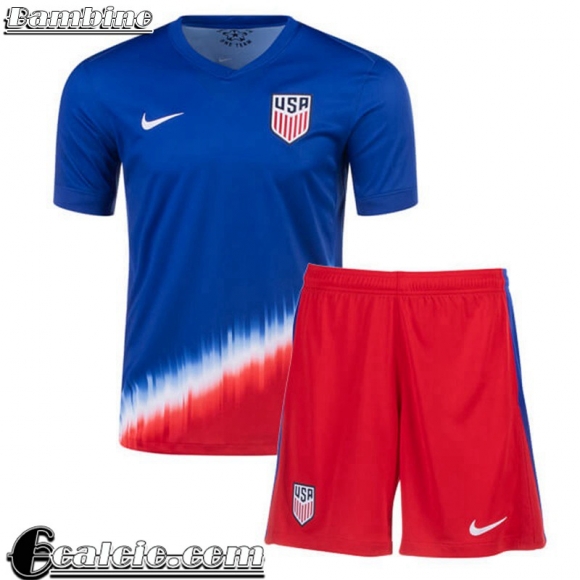 Maglie Calcio USA Seconda Bambini 2024