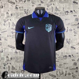T-Shirt Atletico Madrid Nero Uomo 2022 23 PL414