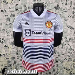 T-Shirt Manchester United Bianco Uomo 2022 23 PL349