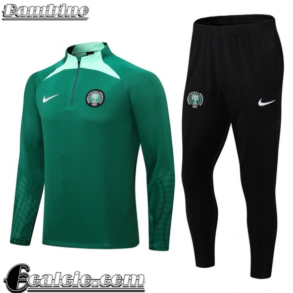 Tute Calcio Nigeria verde Bambini 2022 23 TK279
