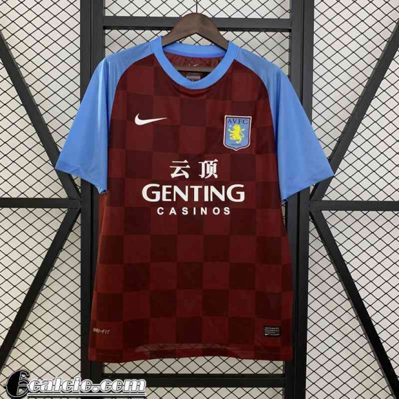Aston Villa Retro Maglia Calcio Prima Uomo 11 12 FG799