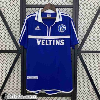 Schalke 04 Retro Maglia Calcio Prima Uomo 01 02 FG806