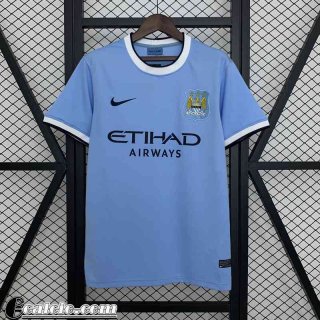 Manchester City Retro Maglia Calcio Prima Uomo 13 14 FG817
