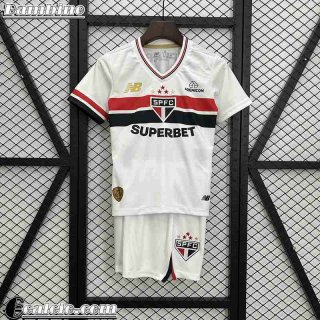 Sao Paulo Maglia Calcio Prima Bambino 25-26
