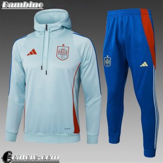 KIT: Spagna Tute Calcio - Cappuccio Hoodie Bambino 25-26 C632