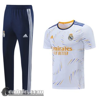 T-shirt Real Madrid bianca Uomo 2021 2022 PL95
