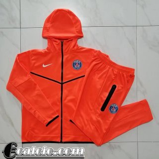 Full Zip Hoodie - Giacca PSG arancia Uomo 2022 23 JK424