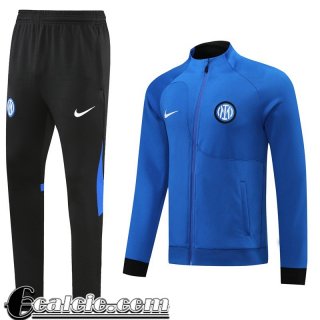 Full Zip Giacca Inter Milan blu Uomo 2022 23 JK438