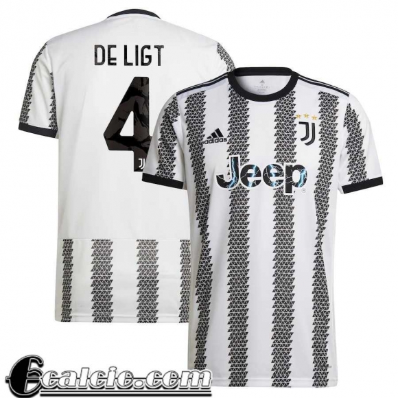 Maglie Calcio Juventus Prima Uomo 2022 23 De Ligt 4