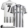 Maglie Calcio Juventus Prima Uomo 2022 23 Vlahovic 7