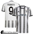 Maglie Calcio Juventus Prima Uomo 2022 23 Morata 9