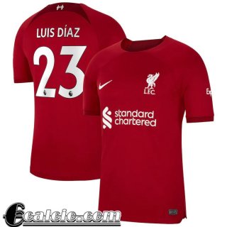 Maglie Calcio Liverpool Prima Uomo 2022 23 Luis Díaz 23