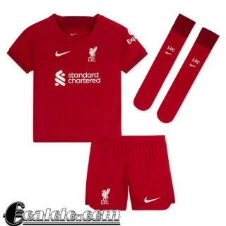 Maglie Calcio Liverpool Prima Bambini 2022 23