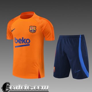 T-Shirt Barcellona arancia Uomo 2022 23 PL438