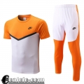 T-Shirt Sport bianco arancio Uomo 2022 23 PL548