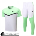 T-Shirt Sport Bianco verde Uomo 2022 23 PL555