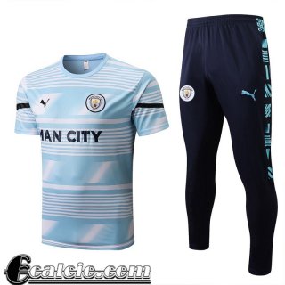 T-Shirt Manchester City blu bianco Uomo 2022 23 PL564