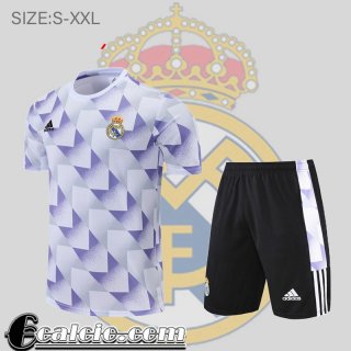 T-Shirt Real Madrid bianco porpora Uomo 2022 23 PL601