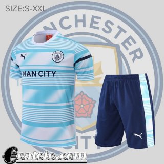 T-Shirt Manchester City blu bianco Uomo 2022 23 PL602