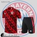 T-Shirt Bayern Monaco rosso nero Uomo 2022 23 PL604