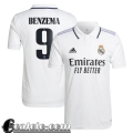 Maglie Calcio Real Madrid Prima Uomo 2022 23 Benzema 9