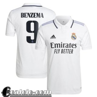 Maglie Calcio Real Madrid Prima Uomo 2022 23 Benzema 9