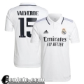 Maglie Calcio Real Madrid Prima Uomo 2022 23 Valverde 15
