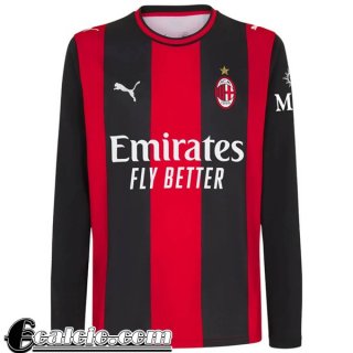 AC Milan Maglia Calcio Prima Uomo Maniche Lunghe 26-27 AC Milan Maglia Calcio Prima Uomo Maniche Lunghe 26-27