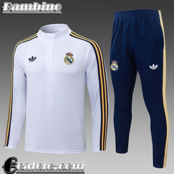 Real Madrid KIT: Tute Calcio Bambini 26-27 C1090