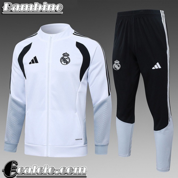 Real Madrid KIT: Full-Zip Giacca Bambini 26-27 C1098