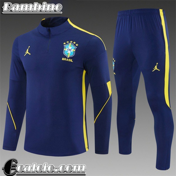 Brasile KIT: Tute Calcio Bambini 26-27 C1113