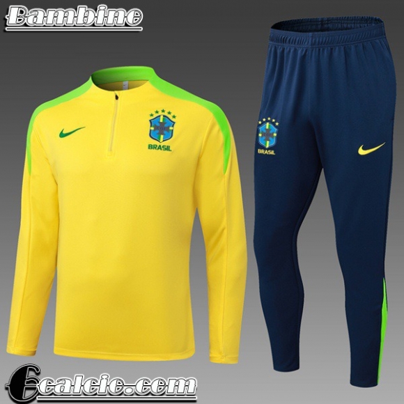 Brasile KIT: Tute Calcio Bambini 26-27 C1135