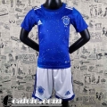 Maglie Calcio Cruzeiro Blu Bambini 2022 23 AK07