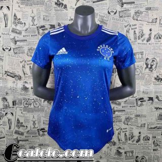 Maglie Calcio Cruzeiro Blu Donna 2022 23 AW11
