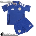 Maglie Calcio Leicester City Prima Bambini 2024 2025