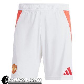 Pantaloncini Calcio Manchester United Prima Uomo 2024 2025 P459