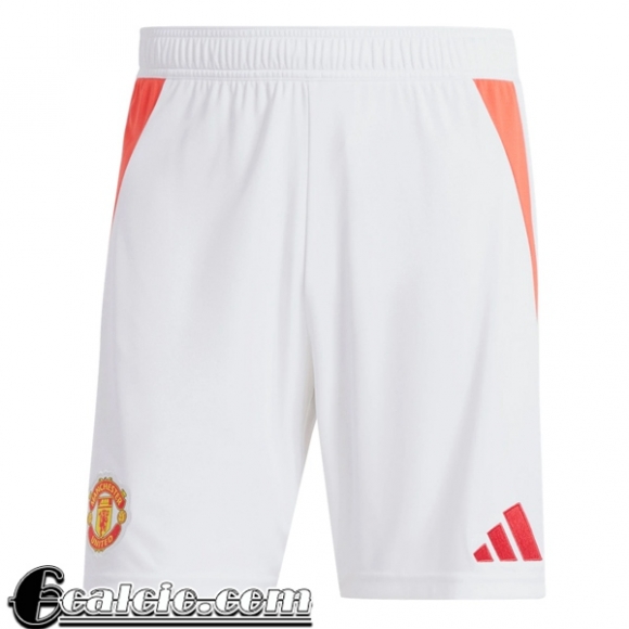 Pantaloncini Calcio Manchester United Prima Uomo 2024 2025 P459