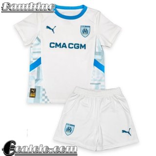 Maglie Calcio Marsiglia Prima Bambini 2024 2025