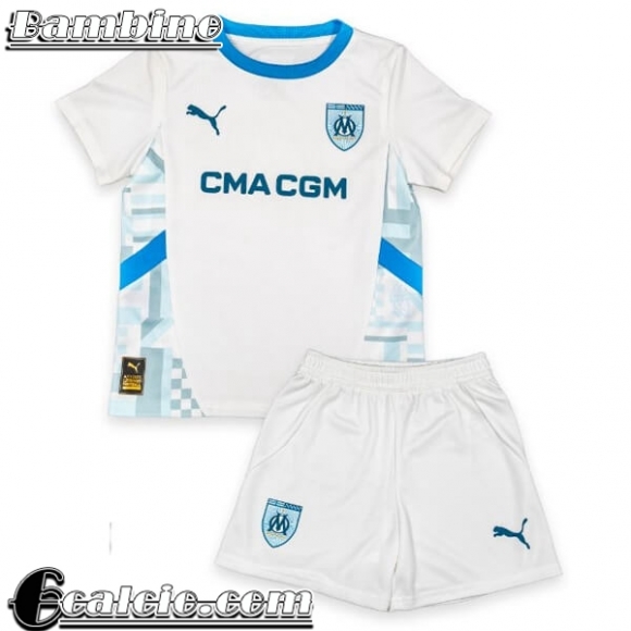 Maglie Calcio Marsiglia Prima Bambini 2024 2025