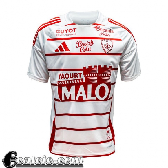 Maglie Calcio Stade Brestois Seconda Uomo 2024 2025