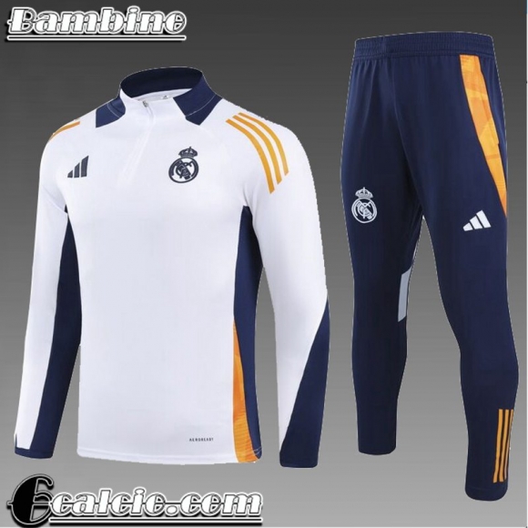 KIT: Tute Calcio Real Madrid Bambini 2024 2025 C324