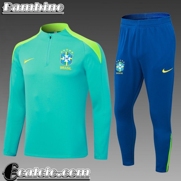 KIT: Tute Calcio Brasile Bambini 2024 2025 C287