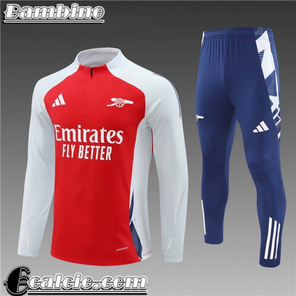 KIT: Tute Calcio Arsenal Bambini 2024 2025 C296