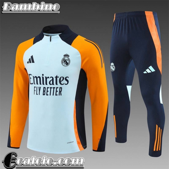 KIT: Tute Calcio Real Madrid Bambini 2024 2025 C301