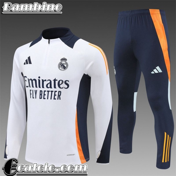 KIT: Tute Calcio Real Madrid Bambini 2024 2025 C303