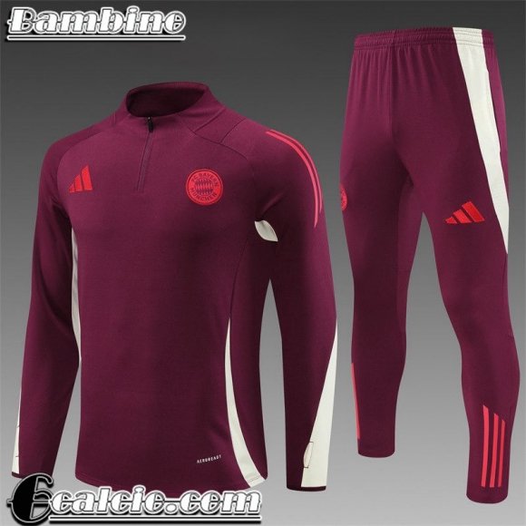 KIT: Tute Calcio Bayern Monaco Bambini 2024 2025 C304